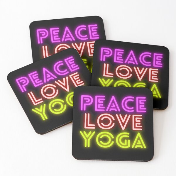 Item preview, Peace, Love, Yoga designed and sold by Hotsushi.