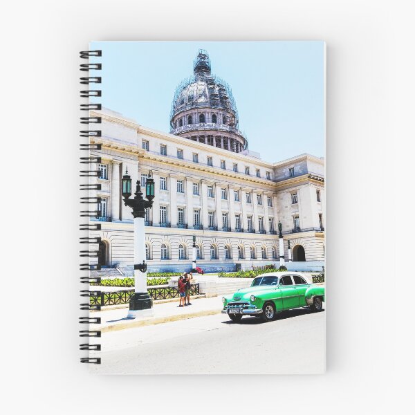 Item preview, Edificio del capitolio de la habana y coche verde designed and sold by Paul Thompson Photography.