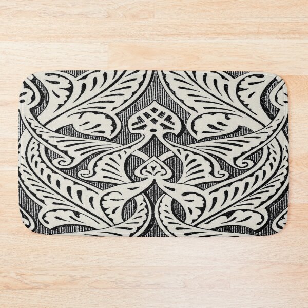 Item preview, Alhambra black and white pattern designed and sold by dreamofdenim.