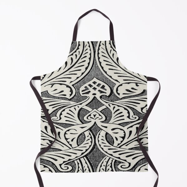 Item preview, Alhambra black and white pattern designed and sold by dreamofdenim.