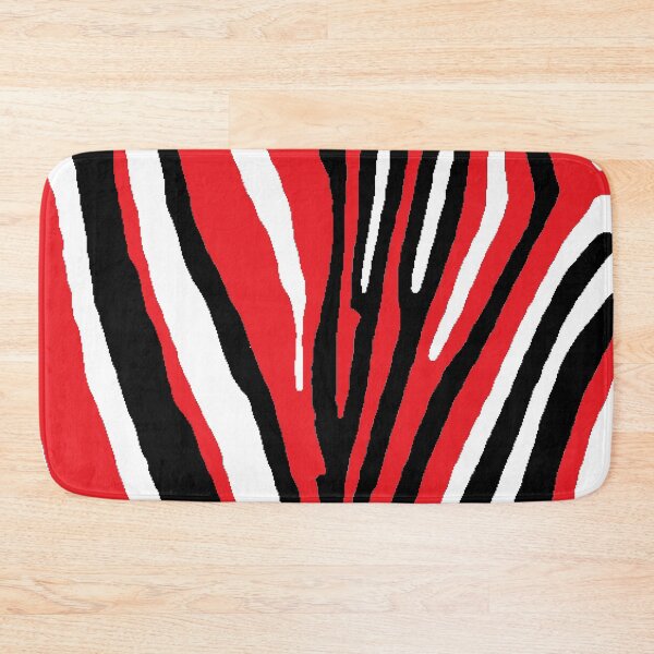 Item preview, Zebra Pattern Red White Black V2 designed and sold by MarkEdz.