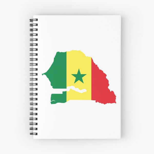 Item preview, Flag Map of Senegal  designed and sold by abbeyz71.