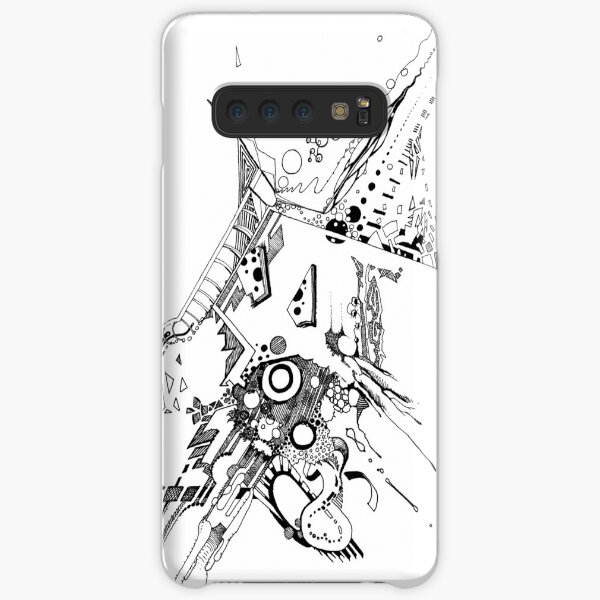Along Those Lines - Pen & Ink Illustration Samsung Galaxy Snap Case
