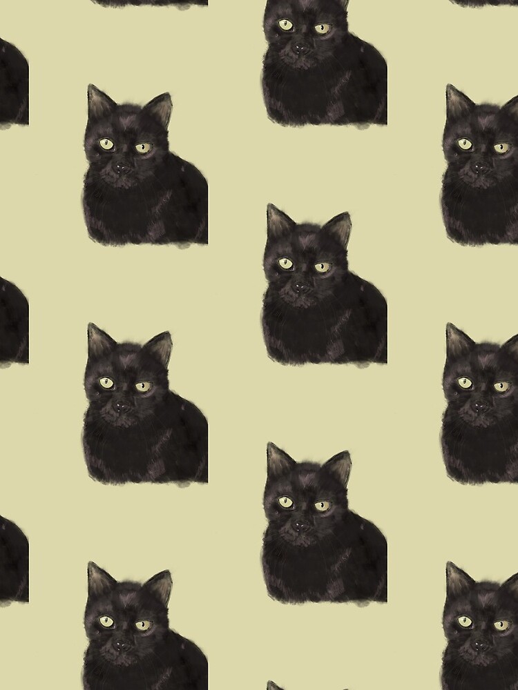 Custom-Designed Illustrations  Illustration, Black cat bag
