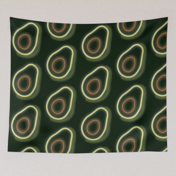 Item preview, Neon lights avocado designed and sold by DunyaK.