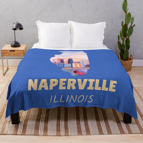 Item preview, Naperville Illinois Map designed and sold by Taumaturgo.