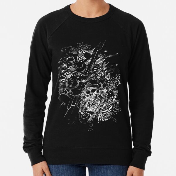 Add the Negative - Illustration - Color it yourself! Lightweight Sweatshirt