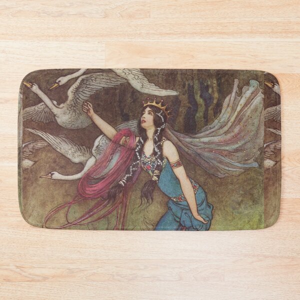 Artikelvorschau, Princess with Geese from India - Warwick Goble entworfen und verkauft von Vintage Designs +.