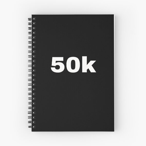 Item preview, 50 k. Short statement and minimalist design for all investors, bankers and Bitcoin friends designed and sold by Text-N-Typo.