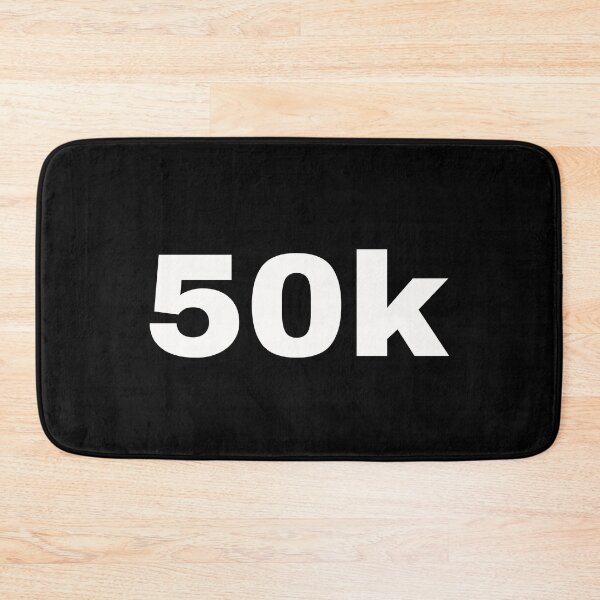 Item preview, 50 k. Short statement and minimalist design for all investors, bankers and Bitcoin friends designed and sold by Text-N-Typo.