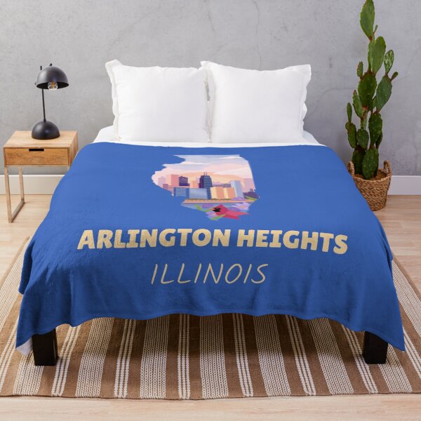 Aperçu de l'œuvre Carte d'Arlington Heights, Illinois créée et vendue par Taumaturgo.