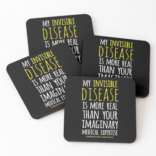 Item preview, My Invisible Disease Is More Real, Endometriosis Awareness designed and sold by Ripper19.