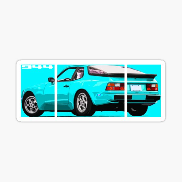 Artikel-Vorschau von Porsche 944 Aqua 944, designt und verkauft von FameMerch80.
