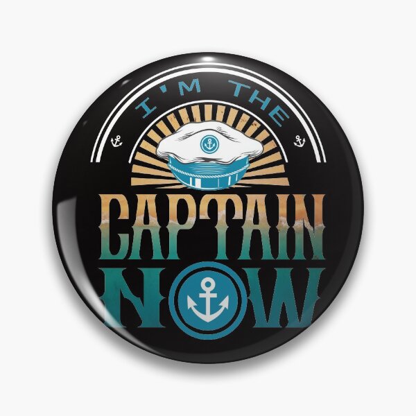 Item preview,  the Captain Now - Funny Boating captain T-shirt vintage retro shirt designed and sold by younessderkaoui.