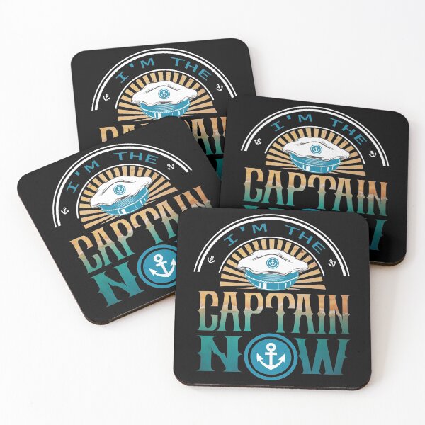 Item preview,  the Captain Now - Funny Boating captain T-shirt vintage retro shirt designed and sold by younessderkaoui.