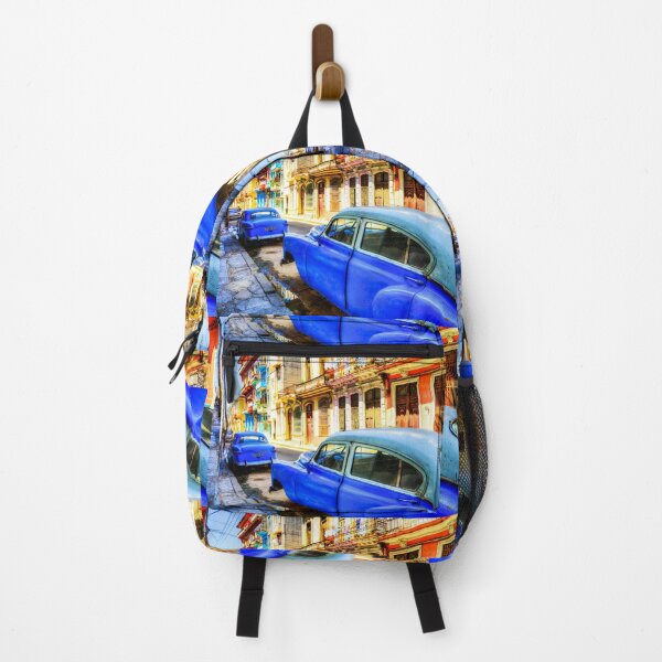 Item preview, Blue Cars, Havana, Cuba, Caribbean Island designed and sold by Paul Thompson Photography.
