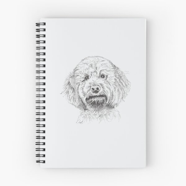 Item preview, Cockapoo-soft grey designed and sold by Helen Inkles.