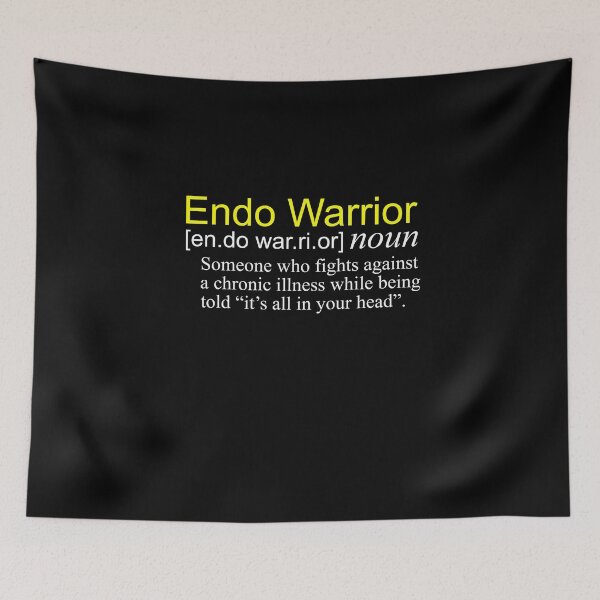 Item preview, Endometriosis Warrior Definition, Endometriosis Awareness designed and sold by Ripper19.