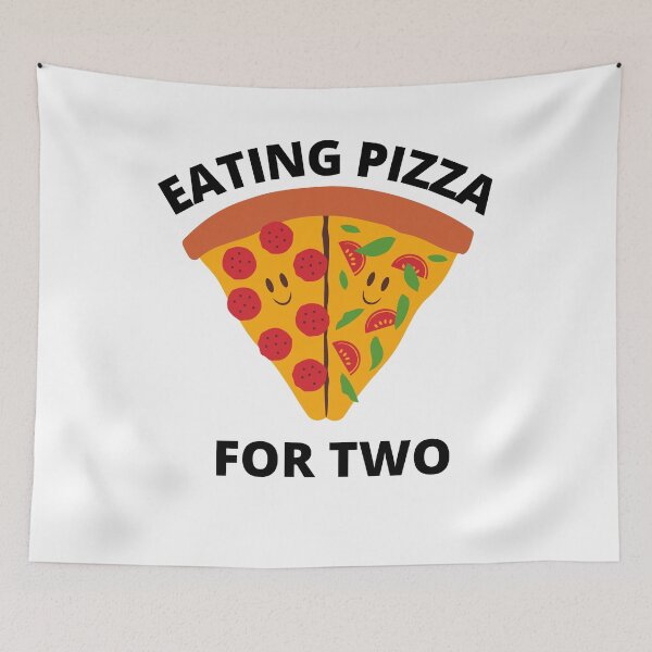 Item preview,  Eating pizza for two designed and sold by IZ-STAR.