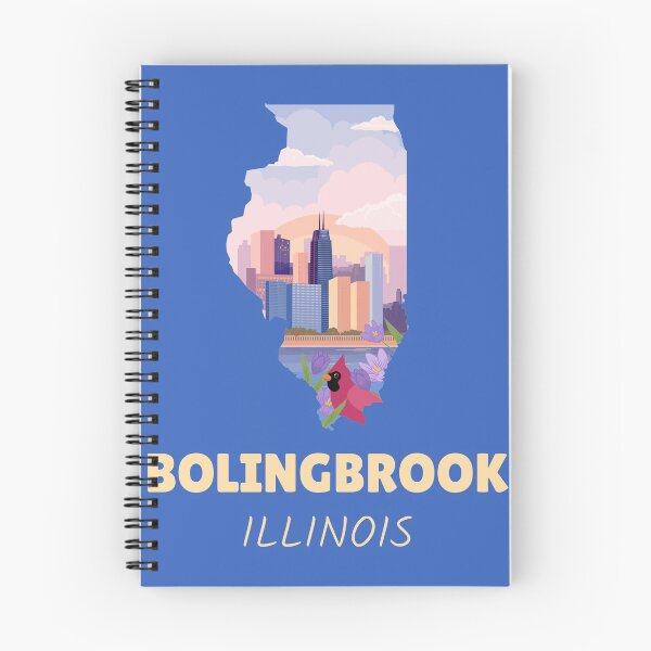 Item preview, Bolingbrook Illinois Map designed and sold by Taumaturgo.