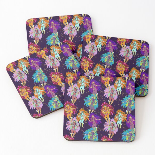 Item preview, Samba Dancers at Night designed and sold by Kaydee Mick.