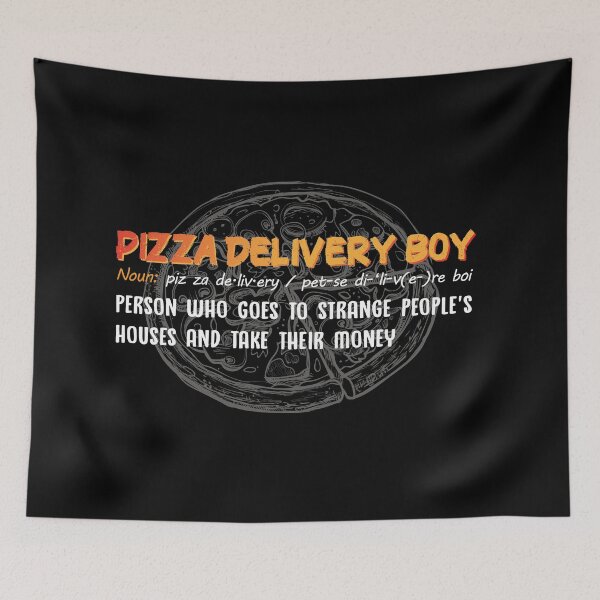 Item preview, Funny Pizza delivery boy Definition Gift for pizza lover designed and sold by KOURCHAL ART.