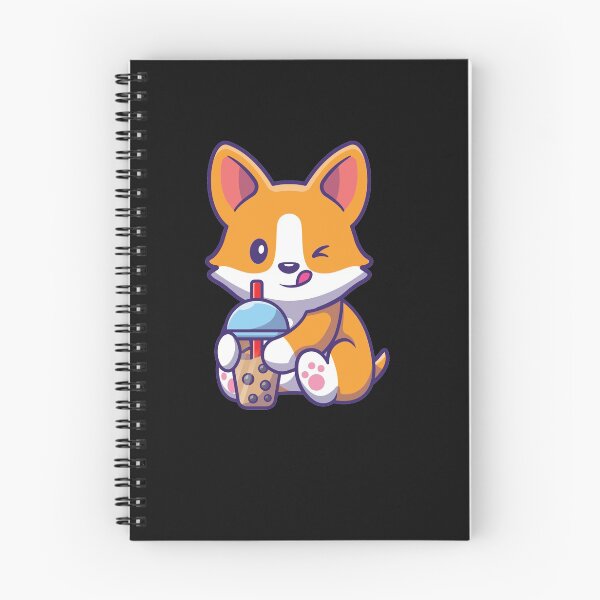 Item preview, Corgi and Bubble Tea designed and sold by Ilyas912.