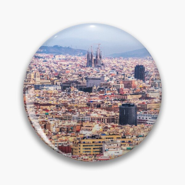 Item preview, Barcelona Aerial City Scene designed and sold by Paul Thompson Photography.