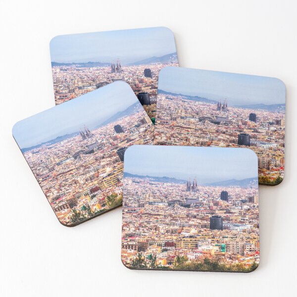 Item preview, Barcelona Aerial City Scene designed and sold by Paul Thompson Photography.