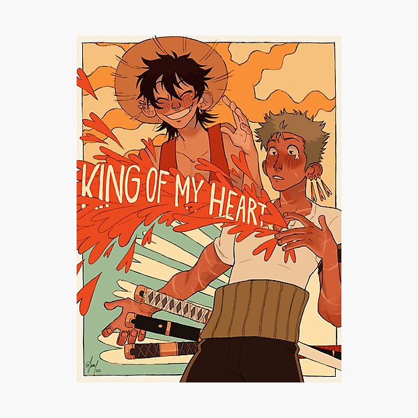 King of my heart Photographic Print