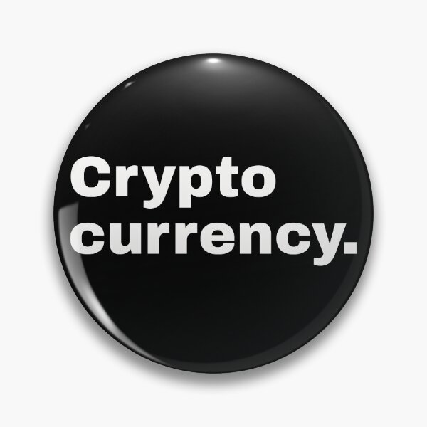 Item preview, Crypto Currency. Short statement and minimalist design for all investors, bankers and stock marketers designed and sold by Text-N-Typo.