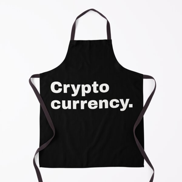 Item preview, Crypto Currency. Short statement and minimalist design for all investors, bankers and stock marketers designed and sold by Text-N-Typo.