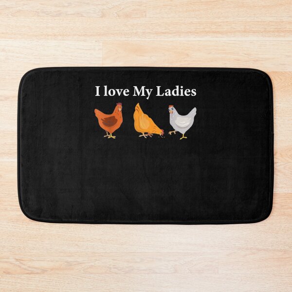 Item preview, I Love My Ladies Funny Chicken Lover Chicken Cute Gifts  designed and sold by charissamo77.