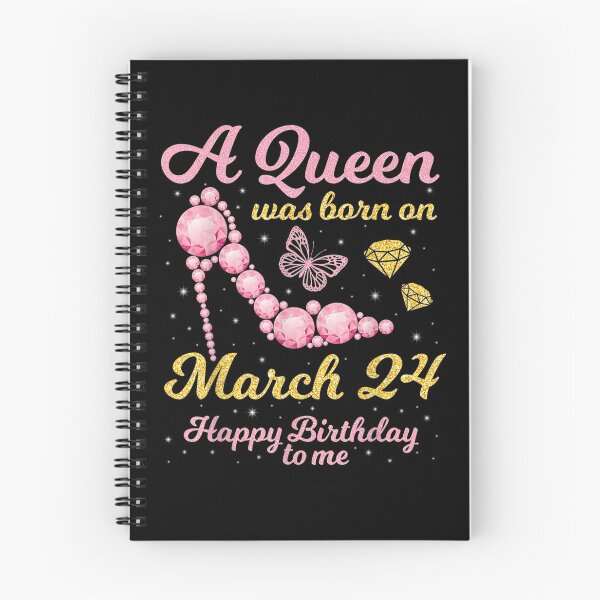 Item preview, A Queen Was Born On March 24 Happy Birthday To Me You Mommy  designed and sold by charissamo77.