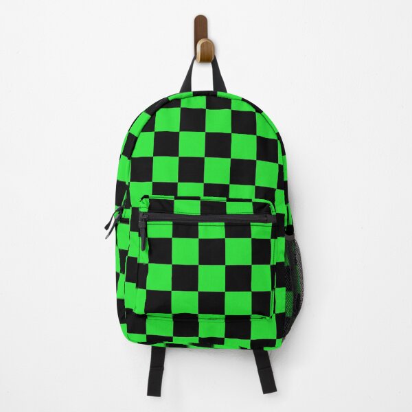 Item preview, Pattern Chessboard Black And Green designed and sold by Patternsthetic.