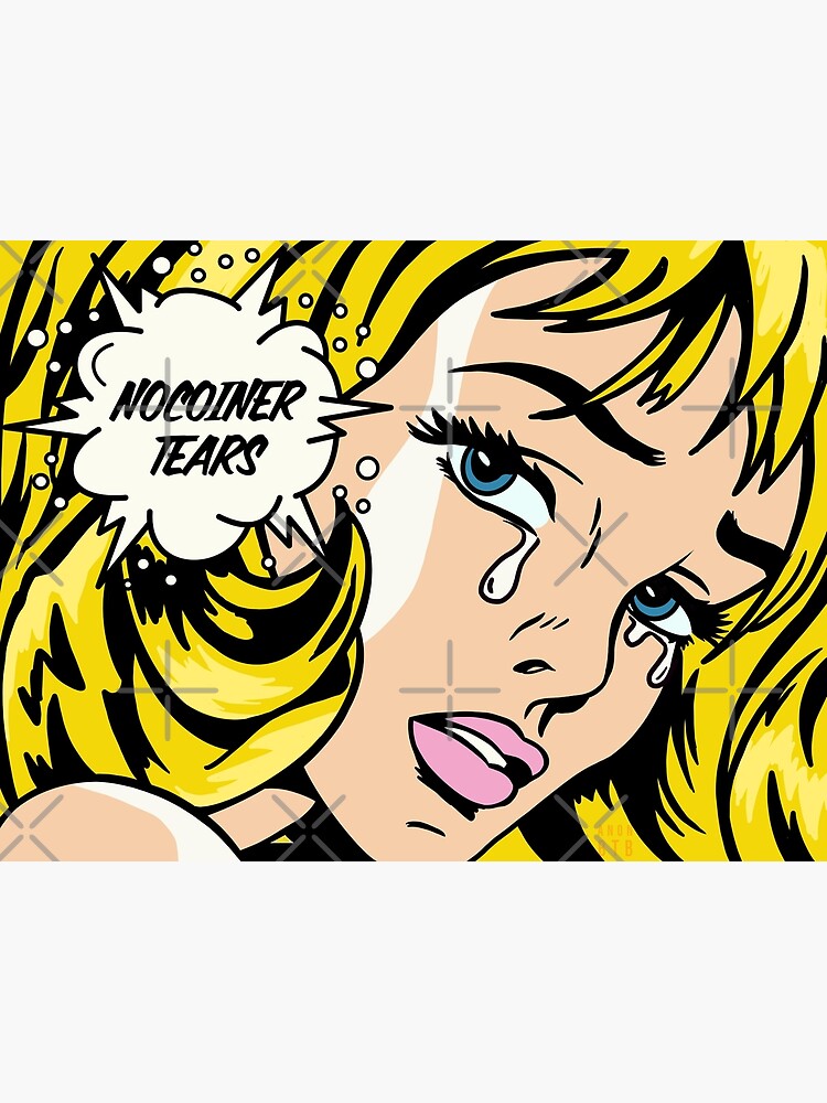 Disover Nocoiner Tears Premium Matte Vertical Poster