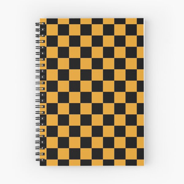 Item preview, Pattern Chessboard Black And Orange designed and sold by Patternsthetic.