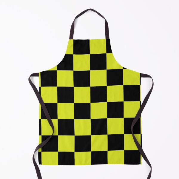 Item preview, Pattern Chessboard Black And Yellow designed and sold by Patternsthetic.