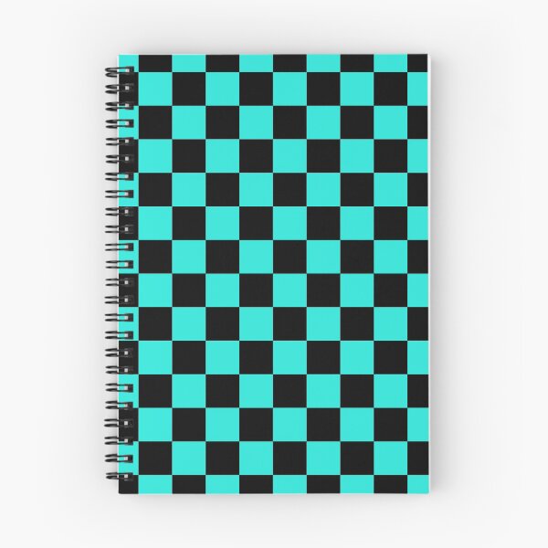 Item preview, Pattern Chessboard Black And Light Blue designed and sold by Patternsthetic.