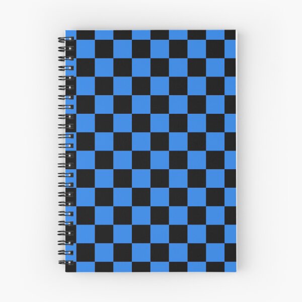 Item preview, Pattern Chessboard Black And Dark Blue designed and sold by Patternsthetic.