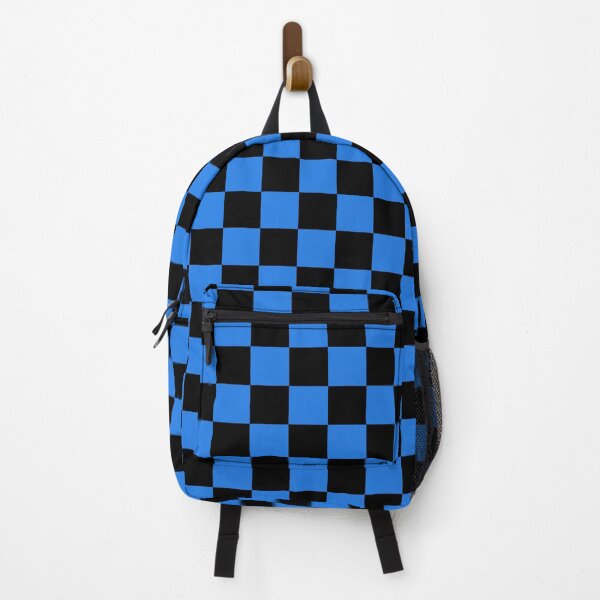 Item preview, Pattern Chessboard Black And Dark Blue designed and sold by Patternsthetic.