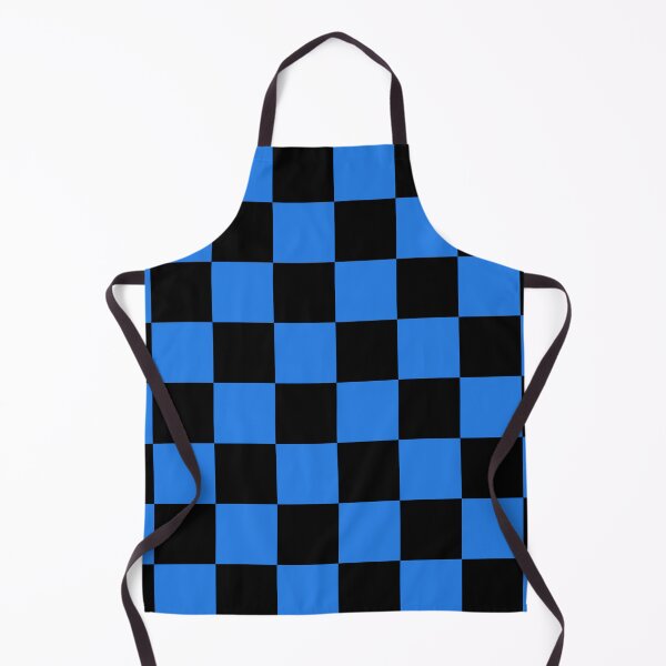 Item preview, Pattern Chessboard Black And Dark Blue designed and sold by Patternsthetic.