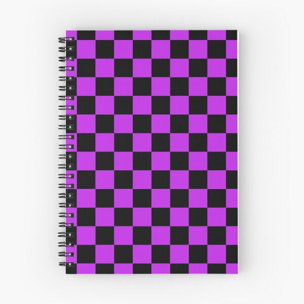 Item preview, Pattern Chessboard Black And Purple designed and sold by Patternsthetic.