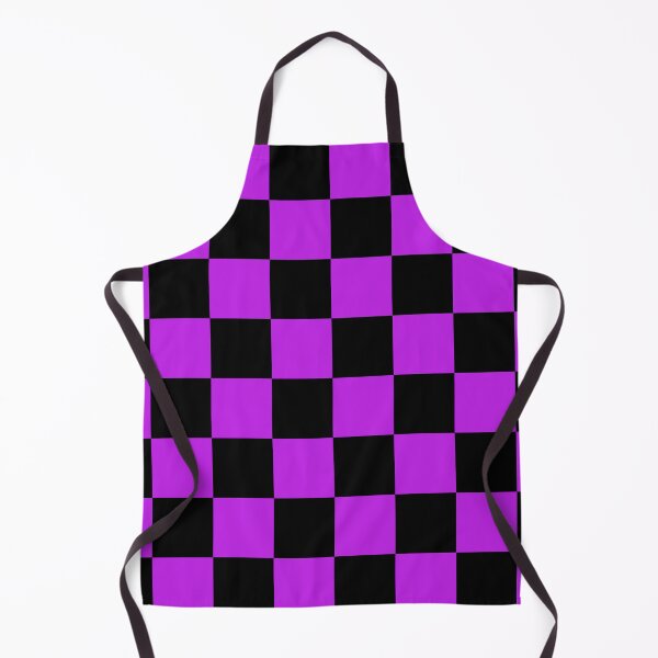 Item preview, Pattern Chessboard Black And Purple designed and sold by Patternsthetic.