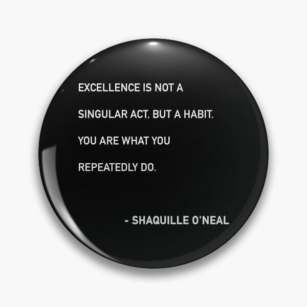 Item preview, Shaq Excellence Quote designed and sold by JamiePullThatUp.