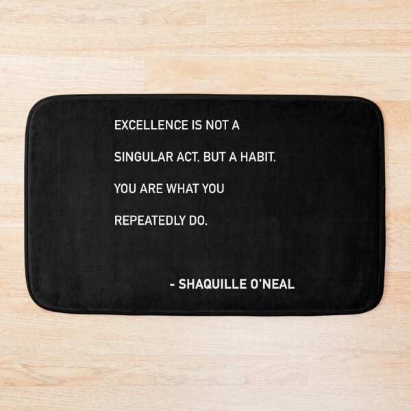 Item preview, Shaq Excellence Quote designed and sold by JamiePullThatUp.