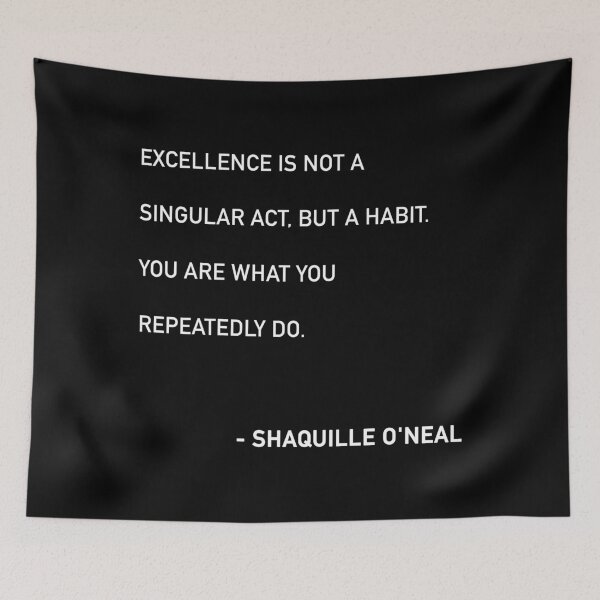Item preview, Shaq Excellence Quote designed and sold by JamiePullThatUp.