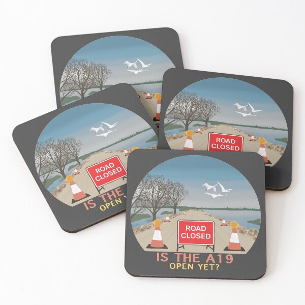 Item preview, Is the A19 open yet? designed and sold by Hayley Dalrymple (Rogers).