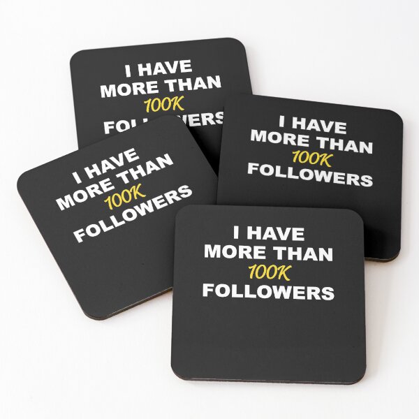 Item preview,  have More Than 100k Followers Influencers Blogger Vloggers designed and sold by Linery Brand.
