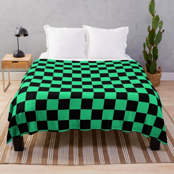 Item preview, Pattern Chessboard Black And Turquoise designed and sold by Patternsthetic.